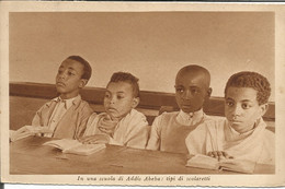 (ETHIOPIA) - IN UNA SCUOLA DI ADDIS ABEBA : TIPI DI SCOLARETTI - ED. RIZZOLI - 1937 - Afrique