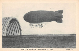 CPA AVIATION / BALLON DIRIGEABLE / ORLY / L'HELICOSTAT OEHMICHEN - Airships