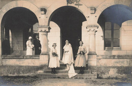 Pornic * RARE Carte Photo Photographe PIGEARD * Les Reines * Mi Carême Ou Carnaval - Pornic