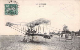 TRANSPORT - AVION - LE SOMMER 1908 - Carte Postale Ancienne - ....-1914: Précurseurs