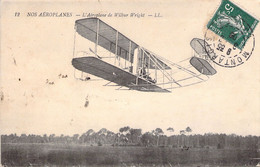 TRANSPORT - AVION - L'aéroplane De Wilbur Wright - Carte Postale Ancienne - ....-1914: Précurseurs