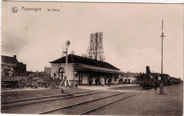 POPERINGE - POPERINGHE - De Statie (met Trein) ( Feldpost ) - Kortemark