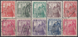 ESPAÑA 1948-1954 Nº1024/1032 USADO REF.01 - Usati