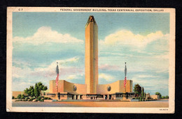 Federal Government Building , TAXAS Centennial Exposition, DALLAS - Dallas