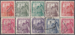 ESPAÑA 1948-1954 Nº1024/1032 USADO REF.04 - Usados