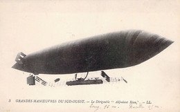 TRANSPORT - AVION - Le Dirigeable ADJUDENT REAU - Carte Postale Ancienne - Airships