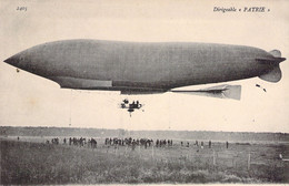 TRANSPORT - AVION - Le Ballon Dirigeable PATRIE - Carte Postale Ancienne - Dirigibili