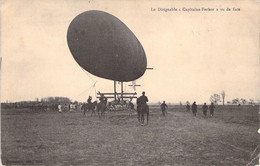 TRANSPORT - AVION - Le Ballon Dirigeable CAPITAINE FERBER Vue De Face - Carte Postale Ancienne - Aeronaves