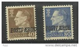 1967 MNH Danmark,  Postfäere, Postfris** - Paketmarken