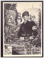 Dt.- Reich (020138) Propagandakarte Wir Haben Es Geschafft! Asch Ist Frei! Heil Hitler,gelaufen ?? 30.9,1938 - Sudetenland