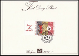 FDS - 2892/93° - Émission Commune Avec Les Pays-Bas / Gemeenschappelijke Uitgifte Met Nederland - EURO2000 - 2000-7 - 1999-2010