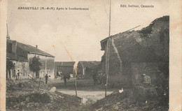 Ansauville * Vue Sur Le Village Après Le Bombardement - Sonstige & Ohne Zuordnung