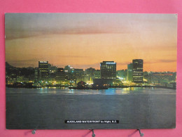 Nouvelle Zélande - Auckland Waterfront By Night - Très Bon état - R/verso - Nouvelle-Zélande