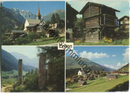 Ernen - Kirche - Stadel - Galgen - Dorf - Verlag Klopfenstein Adelboden - Ernen