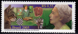 Brazil 2005 Nise De Silveira - Cat MNH ** - Sonstige & Ohne Zuordnung