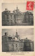 Ste Ménehould * Cpa 2 Vues * L'hôtel De Ville Après Les Bombardements * Mairie * Ww1 - Sainte-Menehould