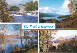 The Road To Rannoch, Scotland. Multiview - Perthshire