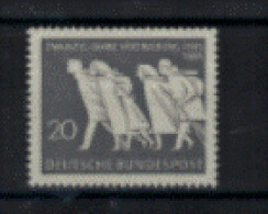 Allemagne Ouest - "20ème Anniversaire De L'exil Des Réfugiés De L'Est" - T. Neuf 2** N° 346 De 1965 - Ungebraucht