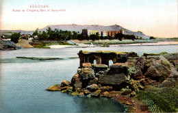 ASSOUAN - Ruines De Cléopatra. Bain Et Savoy-Hôtel - Assouan