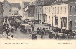 Belgique - Hannut - Marché Aux Porcs - Edit. Flamand Godfrin - Attelage - Animé - Vache- Carte Postale Ancienne - Hannuit