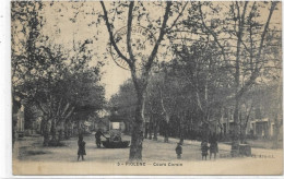 D 84  PIOLENC.  COURS CORSIN. CARTE ECRITE AN 1922 - Piolenc