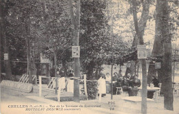 France - Chelles - Vue De La Terrasse Du Restaurant Mottheau Desprez Succeseur - Animé  - Carte Postale Ancienne - Chelles