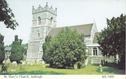 Postcard St Mary's Church Ardleigh Nr Colchester Essex My Ref B14724 - Colchester