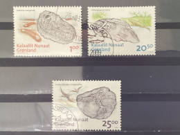 Greenland / Groenland - Complete Set Fossils 2008 - Gebraucht