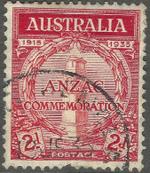 Australia. 1935 20th Anniv Of Gallipoli Landing. 2d Used. SG 154 - Oblitérés