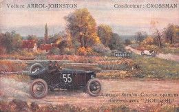 ECOSSE - Voiture De Course Arrol-Johnston - Pilote Crossman - Pub Vacuum Mobiloil - Raphaël Tuck & Fils, Paris - Lanarkshire / Glasgow