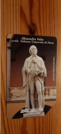 Phonecard Italy - Statue, Alessandro Volta - Pubbliche Ordinarie