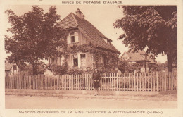 68 - WITTENHEIN - MAISONS OUVRIERES DE LA MINE THEODORE - VOIR 2 SCANS - Wittenheim