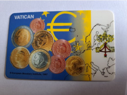 GREAT BRITAIN   20 UNITS   / EURO COINS/ VATICAN       PHONECARD   (date 12/ 2002)  PREPAID CARD / MINT      **12917** - [10] Sammlungen