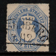 2261C- MECKLENBURG - STRETLIZ - 1864- MI#: 5 - USED - - Mecklenburg-Strelitz