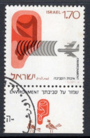 Israel 1975 Single Stamp From The Set Celebrating Environmental Quality In Fine Used With Tab - Usados (con Tab)