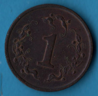 ZIMBABWE 1 CENT 1988 KM# 1 - Simbabwe