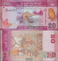 Sri Lanka Pick-number: 123 (2020) Uncirculated 2020 20 Rupees - Sri Lanka