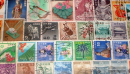 Japan 100 Different Stamps - Collections, Lots & Series