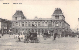 BRUXELLES - Gare Du Nord - Carte Postale Ancienne - Monumentos, Edificios