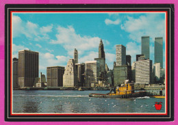 289142 / United States - New York - South Street Twin Towers World Trade Center (WTC) Seaport Museum Ship River PC USA - Museums