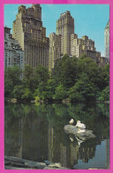 289151 / United States - New York City - Central Park Looking South Across Skyscrapers That Rim Park An All Sides Ducks - Parcs & Jardins