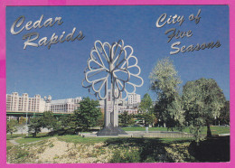 289167 / United States - Cedar Rapids , Iowa - "City Of Five Seasons" Tree , Bible Verse From Ecclesiastes 3:1 PC USA - Cedar Rapids