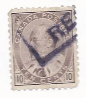 17168) Canada 1903 Postmark Cancel - Used Stamps