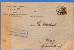 Allemagne Reich 1915 Lettre De Leipzig (G16033) - Covers & Documents