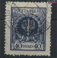 Polnische Post Danzig 10b Gestempelt 1925 Aufdruckausgabe (9975626 - Ocupaciones