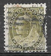 1900 Queen Victoria 20 Cents (Scott #84) Used - Used Stamps