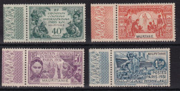 Mauritanie N°62/65 - Neuf * Avec Charnière - TB - Unused Stamps