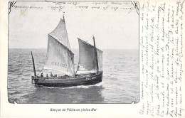 Transports - Barque De Pêche En Pleine Mer - Cal 622 -  Carte Postale Ancienne - Pêche