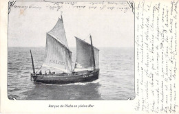 Transports - Barque De Pêche En Pleine Mer - Cal 622 -  Carte Postale Ancienne - Pesca