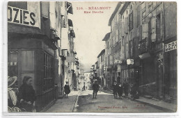 55  RF Réalmont  Rue Droite - Realmont